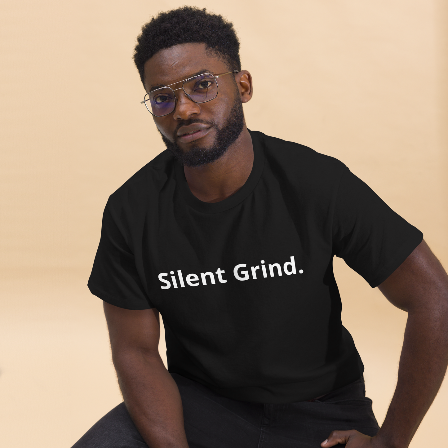 Silent Grind Classic T-shirt (Black)