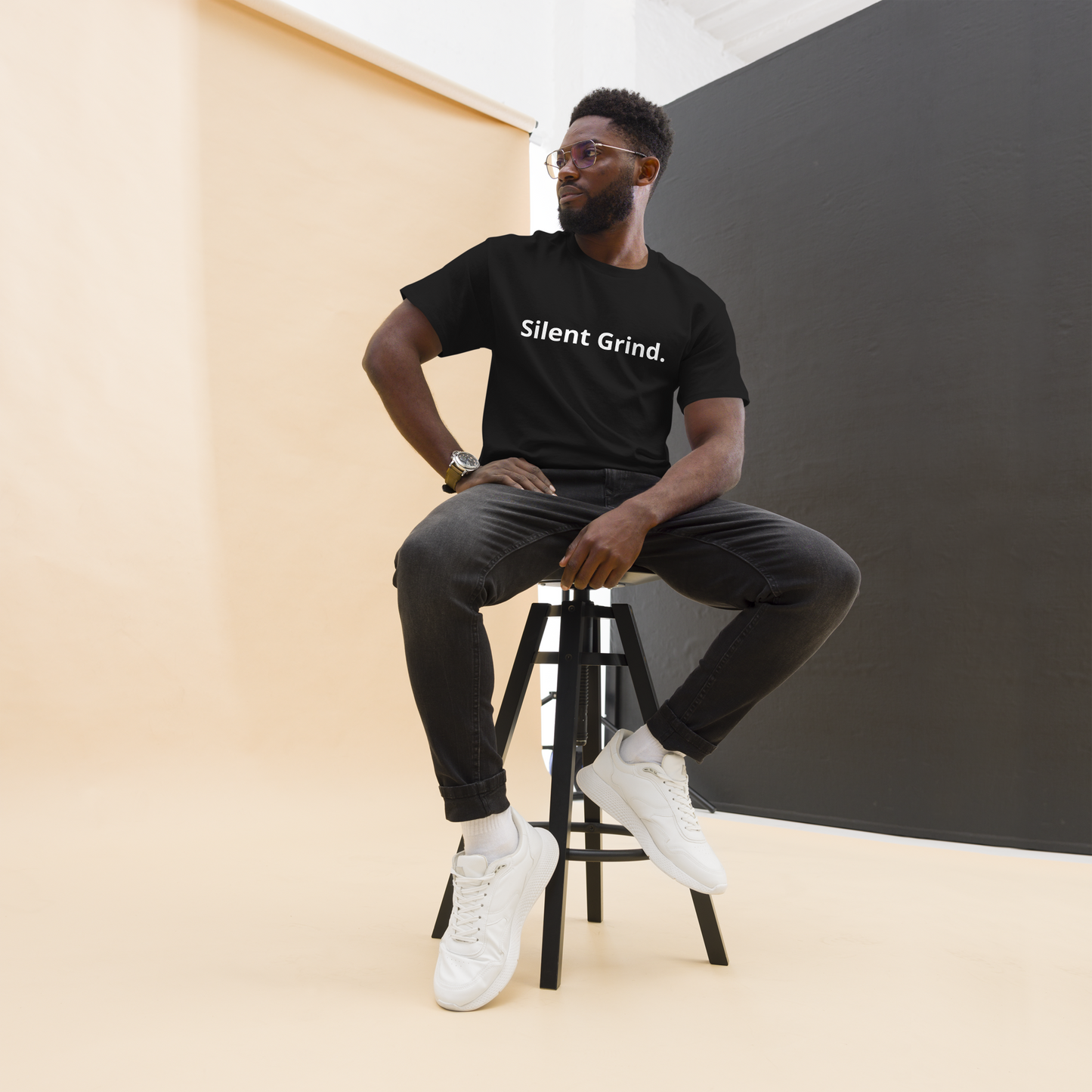 Silent Grind Classic T-shirt (Black)