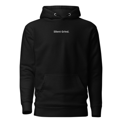 Silent Grind Embroidered Hoodie (Black)