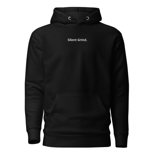 Silent Grind Embroidered Hoodie (Black)